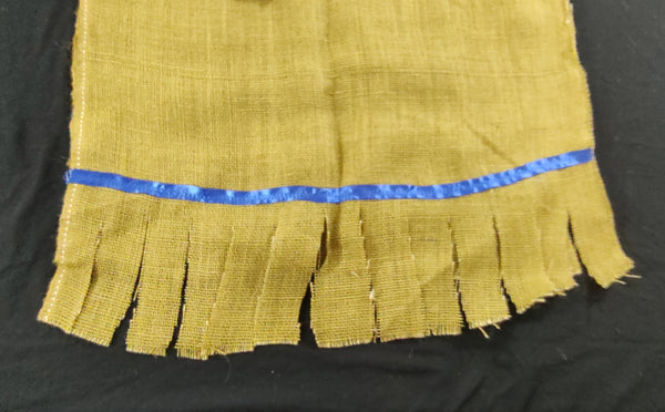 Hebrew Israelite 'Sackcloth and Ashes' Garment with Fringes (Tan) < 56