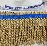 Hebrew Israelite Dashiki Print Shirt with Fringes