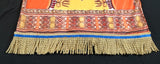 Hebrew Israelite Dashiki Print Shirt with Fringes