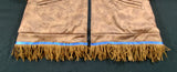 Northern Kingdom Tribe of GAD Hooded Jacket with Suede Fringes