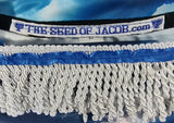 Hebrew Israelite 'Lightnings from Heaven' T-Shirt with Fringes