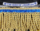 Hebrew Israelite 'Judah Lions Rising' Shirt w/ Fringes