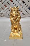 Crowned Lion of Judah Statue