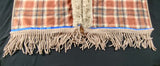 Hebrew Israelite Luxurious Winter Poncho with Hood & Fringes