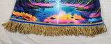 Hebrew Israelite 'Chariot of GOD'  T-Shirt w/ Gold, Blue or Purple Fringes