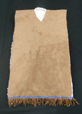 Hebrew Israelite 'Sheepskin' Garment with Suede Fringes