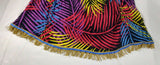Hebrew Israelite Parachute Skirt with Fringes