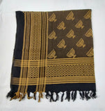 Hebreo Israelita Santa Menorah Headwrap / Bufanda / Chal / Máscara facial