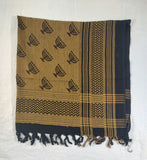 Hebreo Israelita Santa Menorah Headwrap / Bufanda / Chal / Máscara facial