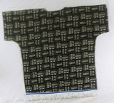 Hebrew Israelite Mud Cloth Print Dashiki w/ Fringes