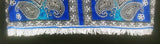 Hebrew Israelite (Blue) Caftan with White Fringes