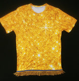 Hebrew Israelite 'Light of the World' T-Shirt w/ Fringes