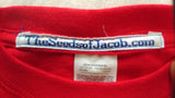 Camiseta hebrea israelita con YHWH (en hebreo antiguo) y flecos dorados premium