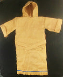 Hebrew Israelite 'Sackcloth and Ashes' Garment with Fringes (Tan) < 56" LONG