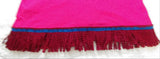 Hebrew Israelite T-Shirt w/ Burgundy Fringes  (Women's Sizes)