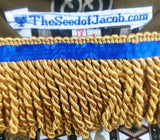 Hebrew Israelite Dashiki w/ Fringes (Brown)