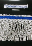 Camiseta Hebrea Israelita con Flecos: "Salid de Ella Pueblo Mío"