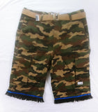 Hebrew Israelite Cargo Shorts (Breeches) w/ Belt &  Fringes