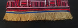 Hebrew Israelite Dashiki w/ Fringes  (White/Red)