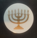 Hebrew Israelite Holy Menorah Window Decal