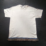 Hebrew Israelite T-Shirt w/ Premium Silver Fringes