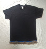 Hebrew Israelite T-Shirt w/ Premium Silver Fringes