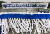 Hebrew Israelite Caftan with White Fringes