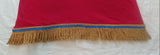 Hebrew Israelite Shirt w/ Premium Gold Fringes (Red)