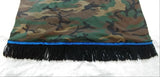 Hebrew Israelite (Camo) T-Shirt w/ Premium Black, White or Green Fringes
