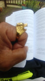 Hebrew Israelite Tribe of Benjamin Wolf Ring