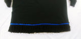 Hebrew Israelite T-Shirt (in Ancient Paleo Hebrew) & Premium Silver or Black Fringes - Long Sleeve