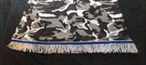 Hebrew Israelite (City Camo) T-Shirt w/ Premium Black, White or Silver Fringes