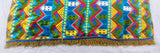 Caftán hebreo israelita (multicolor) con flecos dorados