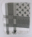 Hebrew Israelite Holy Menorah Headwrap/ Shemagh/ Scarf/ Shawl / Face Mask