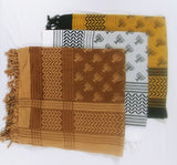 Hebrew Israelite Holy Menorah Headwrap/ Shemagh/ Scarf/ Shawl / Face Mask
