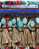 Hebrew Israelite Long Northern Kingdom Garment w/ Beautiful Beaded Tassel Fringes