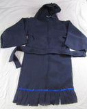 Hebrew Israelite 'Sackcloth and Ashes' Garment with Fringes (Dark Blue)