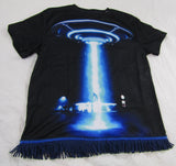 UFO / IFO Deliverance T-Shirt with Black or Teal Fringes