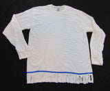 Hebrew Israelite Long-sleeve Shirt w/ Hand-cut Fringes