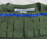 Hebrew Israelite Long-sleeve Shirt w/ Hand-cut Fringes