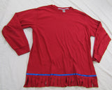 Hebrew Israelite Long-sleeve Shirt w/ Hand-cut Fringes