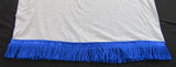 Hebrew Israelite "YAHAWASHI University" T-Shirt w/ Blue, Silver or Purple Fringes
