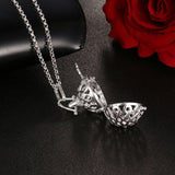 Collar con colgante difusor de aceites esenciales