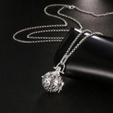 Collar con colgante difusor de aceites esenciales