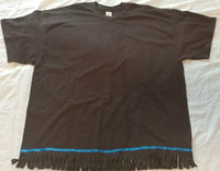 Hebrew Israelite T-Shirt w/ Fringes (Brown)