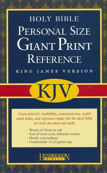 KJV Reference Bible - Giant Print w/ Precepts