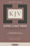 KJV SUPER GIANT PRINT Reference Bible (Hendrickson Bibles)