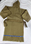 Hebrew Israelite 'Sackcloth and Ashes' Garment with Fringes (Olive)