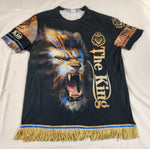 Hebrew Israelite "The King" Lion of Judah Shirt w/ Fringes