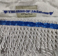 Hebrew Israelite 100% Cotton Terry Cloth Bathrobe w/ Fringes